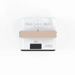 Remote control device with touch buttons and a beige strap for electronic appliances - Hot Deals LB.