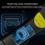 CPU smart chip enhances wireless transmission with high sensitivity and broad bandwidth for accurate detection of locators, monitors, and trackers.