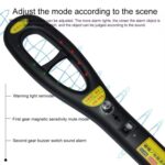 Warning light reminder and gear magnetic sensitivity mute mode on a car alarm device for vehicle security.