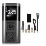 Portable portable hydrogen gas analyzer with digital display, rechargeable battery, and multiple accessories for accurate H2 detection and testing.