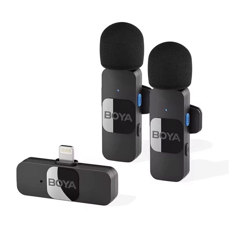 Wireless microphone system with dual handheld mics and receiver for public speaking, karaoke, and events. High-quality sound, easy setup, portable design, perfect for professional and casual use.