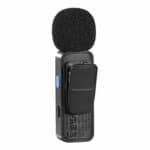 Compact portable recorder with built-in microphone for high-quality audio capture, ideal for podcasting, interviews, and content creation on Hot Deals LB.