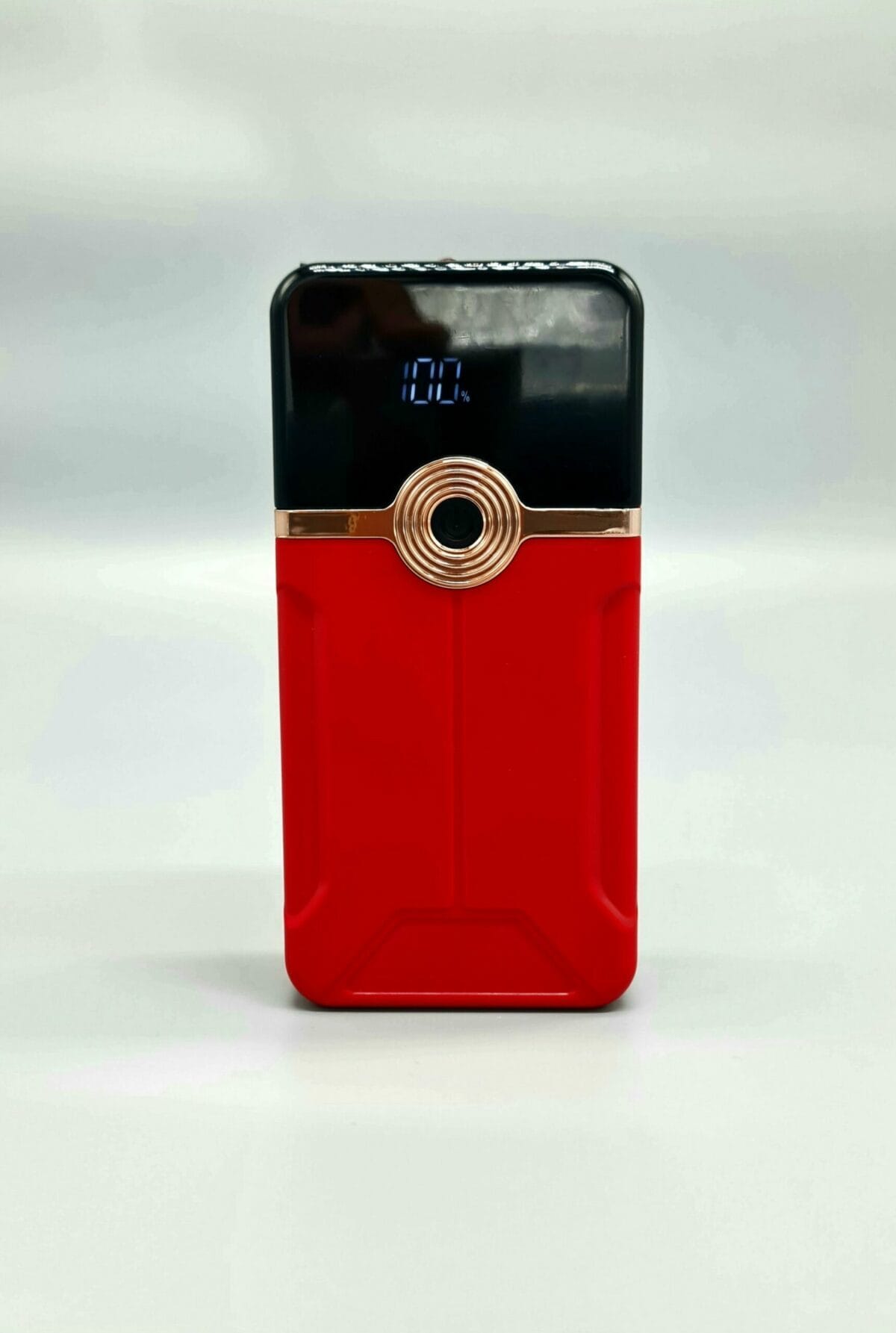 Bluetooth selfie camera device with LED display, compact design, perfect for social media, photography, and videography. Rechargeable camera with clear visuals.