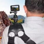 Remote camera stabilizer for outdoor photography, modern gimbal accessory for capturing scenic landscapes, perfect for travel and adventure enthusiasts at Hot Deals LB.