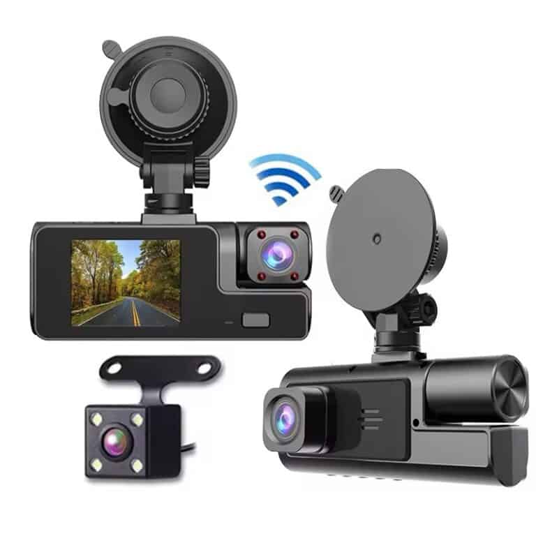 High-quality dash cam and vehicle camera setup for road safety, video recording, and surveillance, perfect for drivers looking for reliable and affordable dash cams at Hot Deals LB.