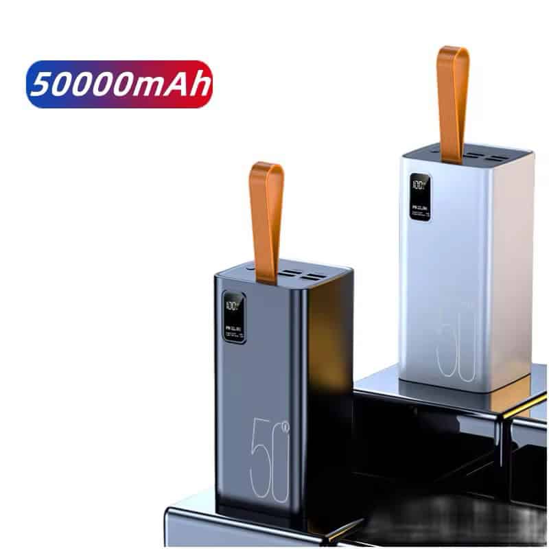 5000mAh portable power bank with digital display and fast charging capabilities for mobile devices | Hot Deals LB.