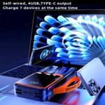 2103B 60000mAh Power Bank 66W Fast Charging - Image 5