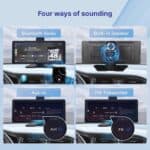4K Ultra HD Dash Cam 10.26” Wireless CarPlay & Android Auto Display - Image 3