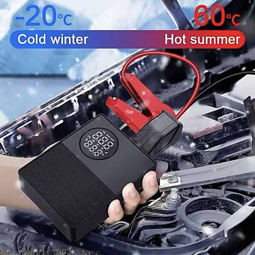 Car Jump Starter Tire Inflator CY-61 8000mAh