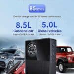 Car Jump Starter Tire Inflator CY-61 8000mAh - Image 5