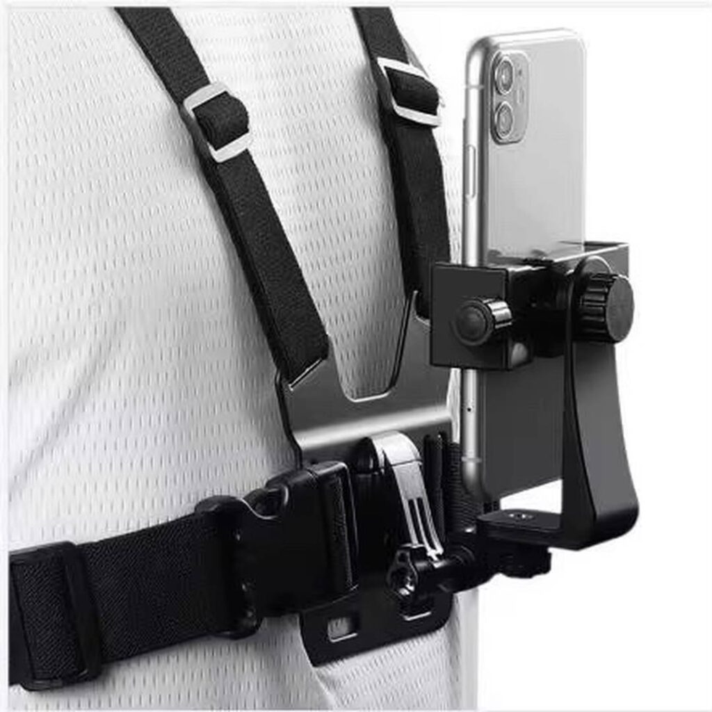 Chest Mount Harness for Phone Action Camera