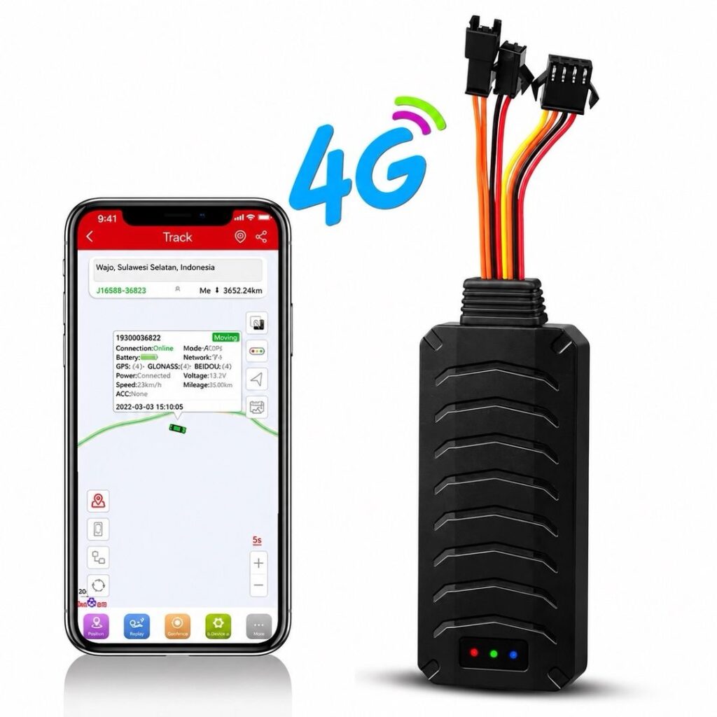 4G Smart GPS Car Tracker